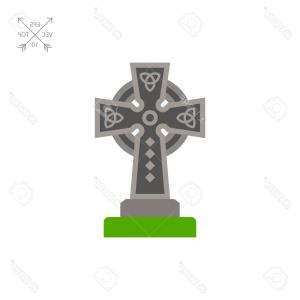 300x300 Gothic Catholic Cross Vector Icons Catholicism Symbol Cultracing