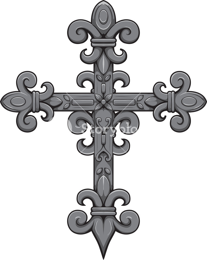 799x1000 Gothic Vector Element Royalty Free Stock Image
