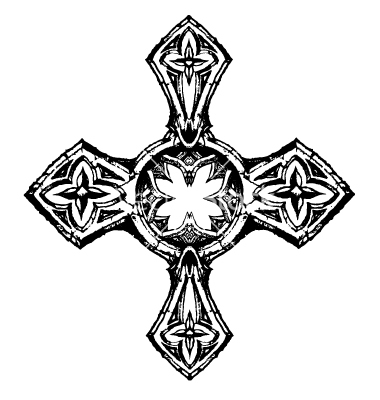 380x400 Pagelines Gothic Cross Vector