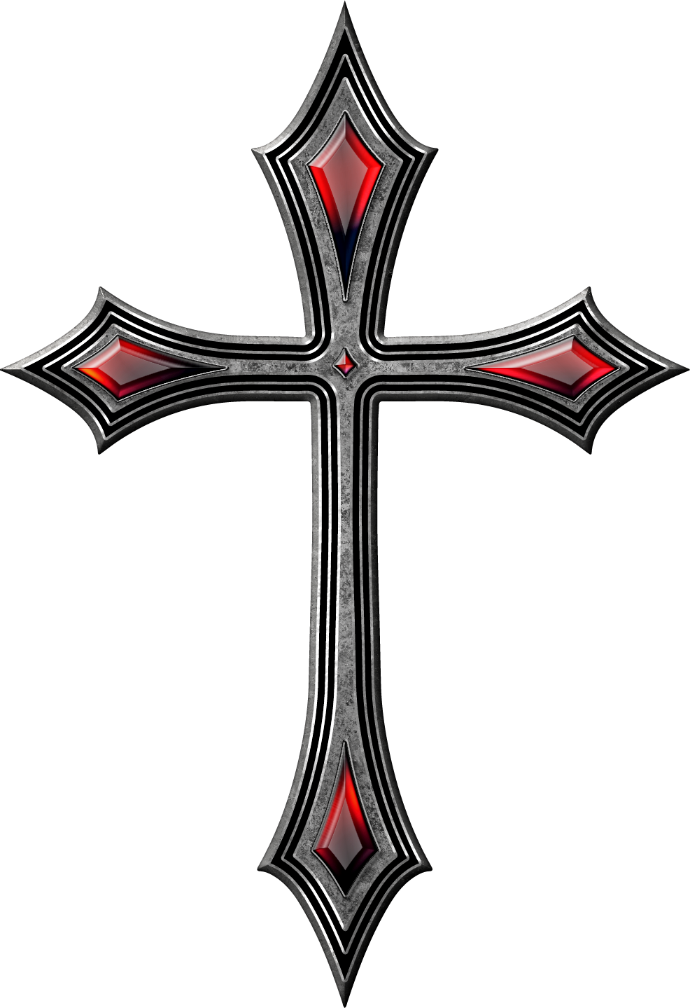 Gothic Cross Vector At Collection Of Gothic Cross