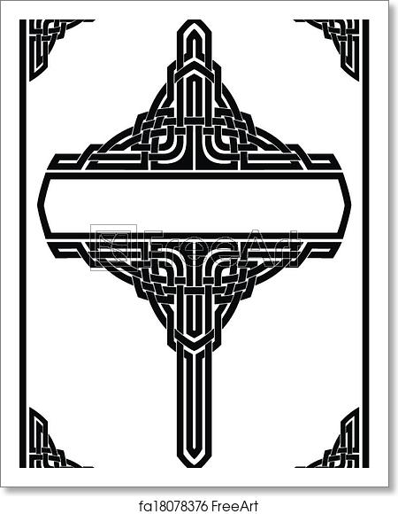 450x580 Free Art Print Of Gothic Frame Vector Ornamental Gothic Frame