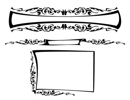 450x348 The Gothic Frame Royalty Free Vector Graphics