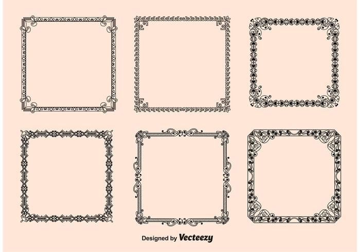 700x490 Frame Border Free Vector Art