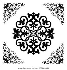 236x246 Best Gothic Ornament Images In Embroidery Designs