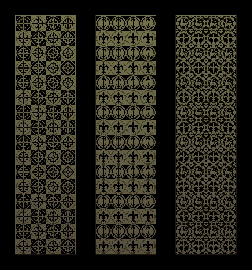 849x909 Gothic Ornament Banners Vector Set Free Vectors Ui Download