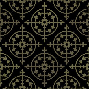 300x300 Gothic Ornament Pattern Seamless Vector Free Download