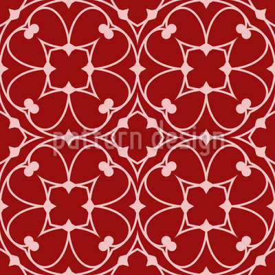 400x400 Floral Gothic Vector Pattern