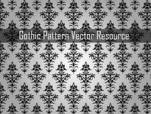 310x233 Gothic Pattern Free Vector Resource Free Vectors Ui Download