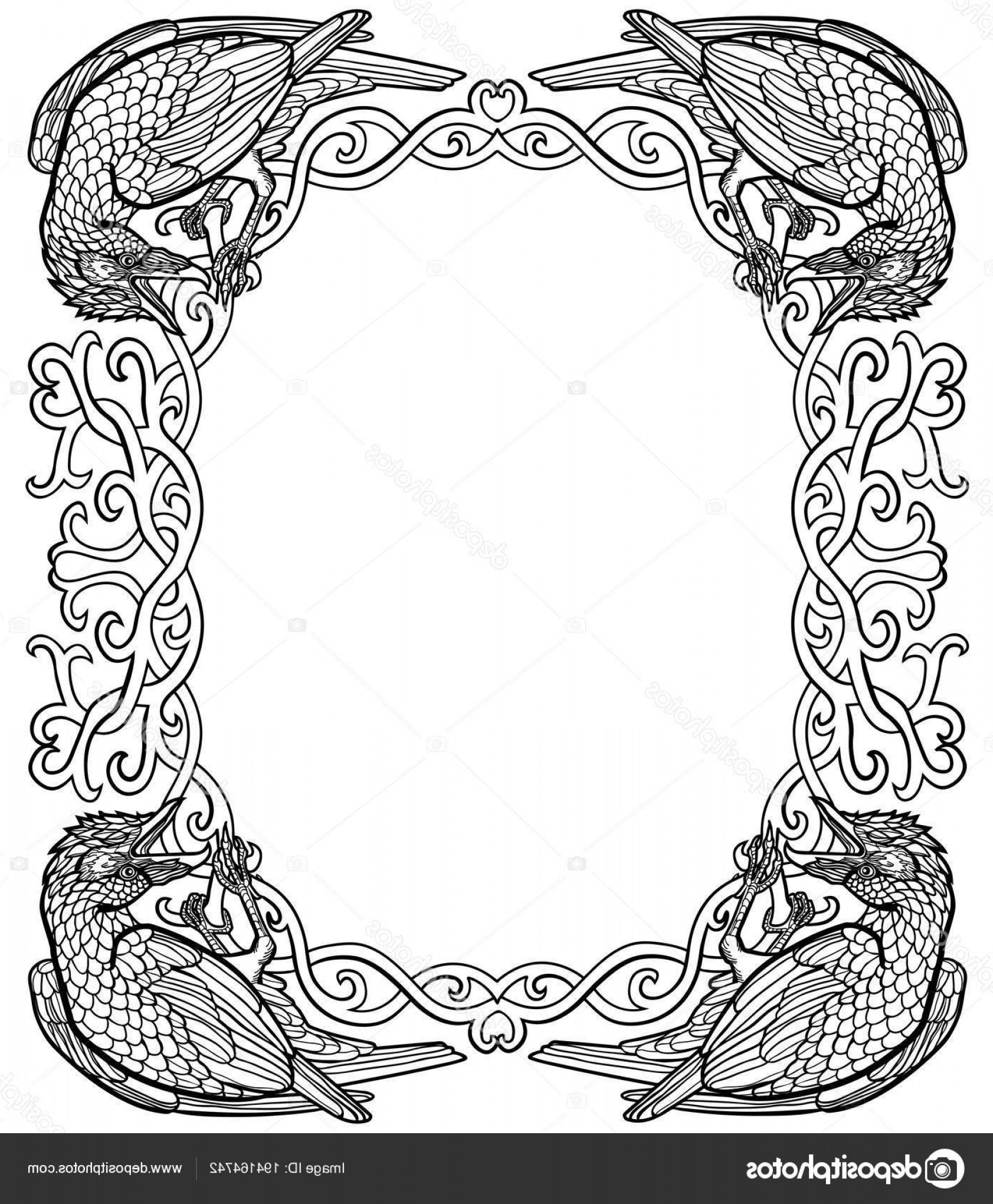 1683x2040 Gothic Vector Frame Catchsplace