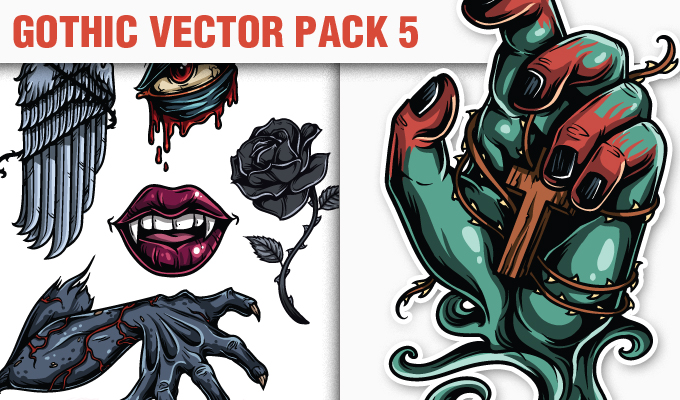 680x400 Gothic Vector Pack
