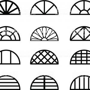 300x300 Church Stained Glass Gothic Window Shape Soidergi