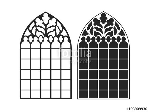 500x375 Gothic Windows Vintage Frames Church Stained Glass Windows