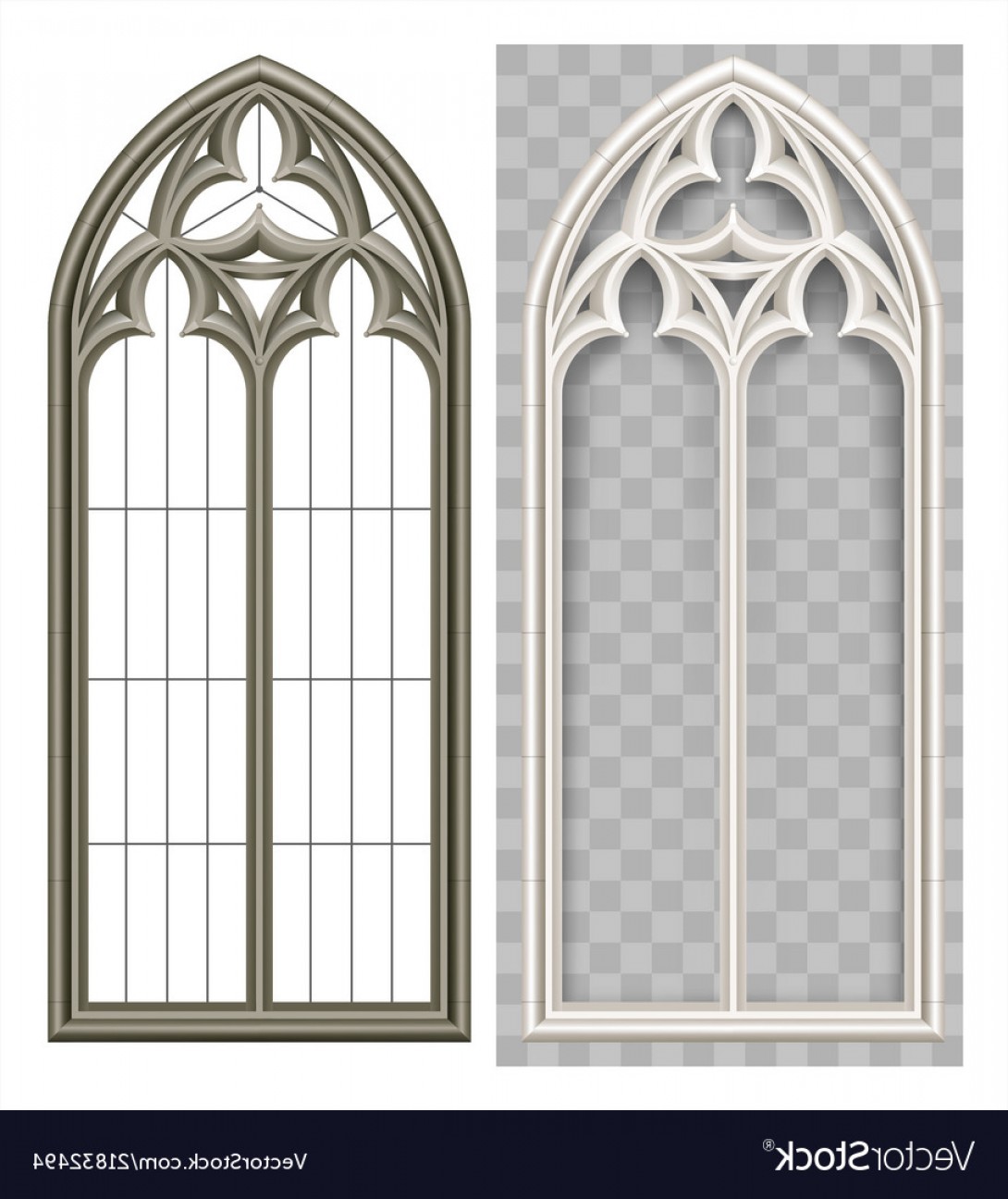 1090x1296 Medieval Gothic Lancet Window Vector Cqrecords