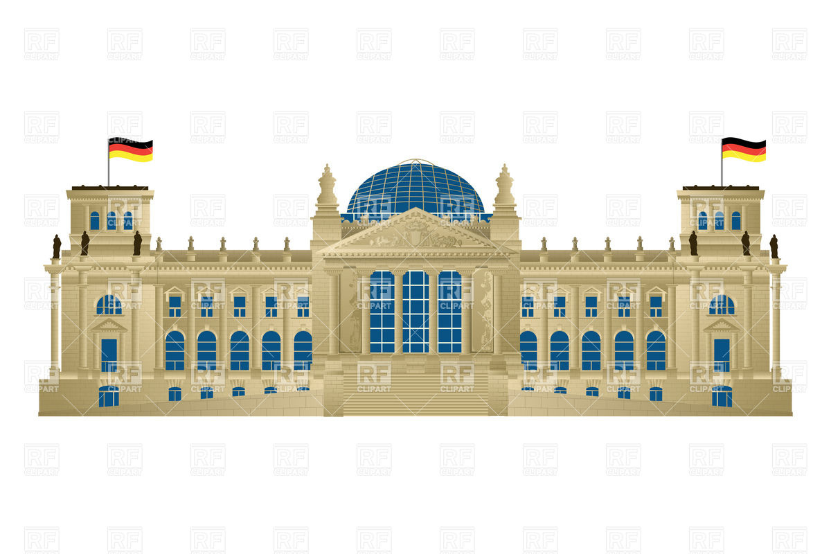 1200x800 Reichstag Building Of Parliament In Berlin Vector Image Of Travel