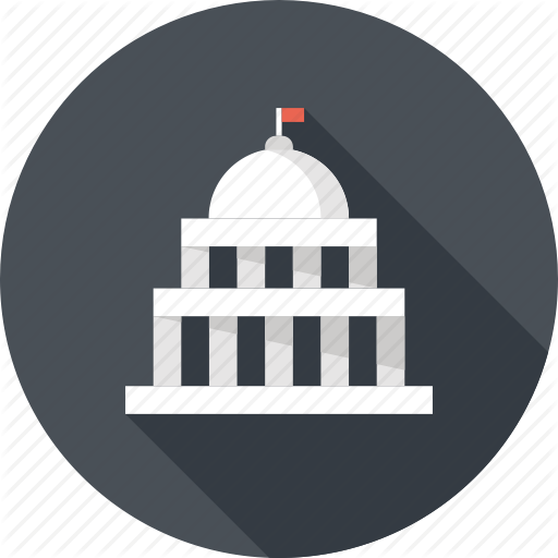 512x512 Federal Government Vector Clipart United States Capitol Local