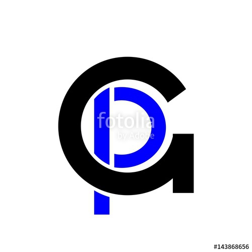 500x500 Letter Gp Logo Vector Stock Image And Royalty Free Vector