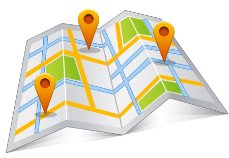 450x311 Gps Map Icon