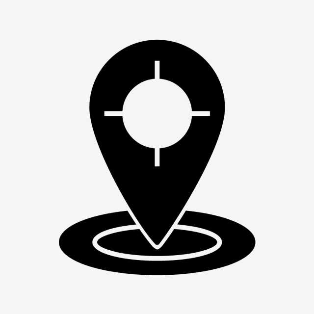 640x640 Gps Glyph Black Icon, Glyph Icon, Icon, Gps Png And Vector