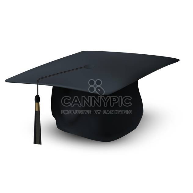 632x632 Graduation Cap Vector Illustration Free Vector Download