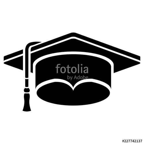 500x500 Isolated Graduation Cap Design Stock Image And Royalty Free