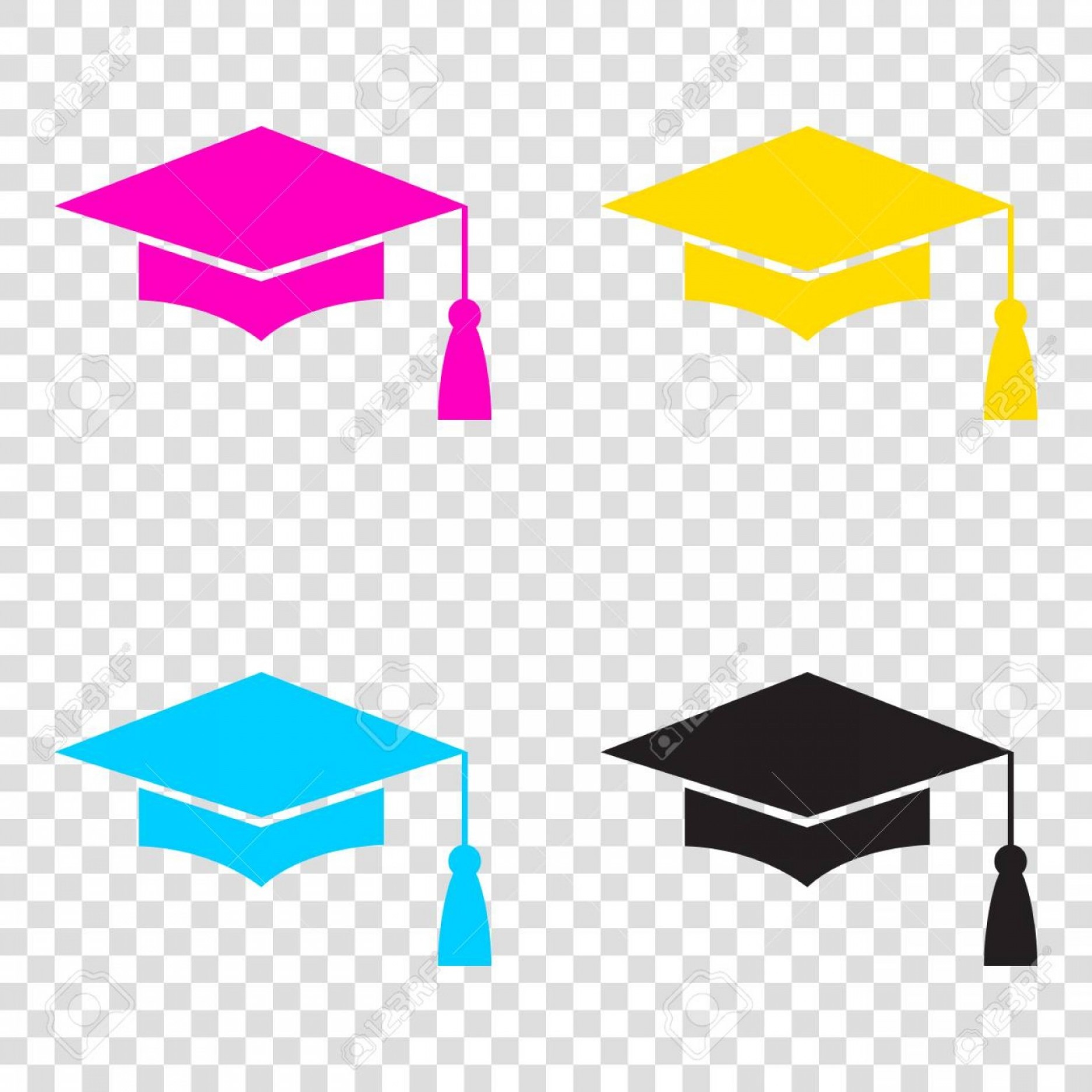 1872x1872 Photostock Vector Mortar Board Or Graduation Cap Education Symbol