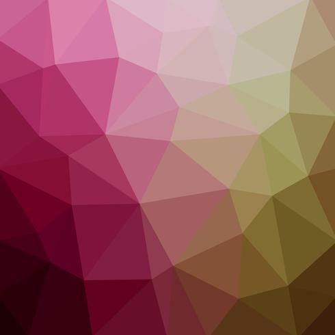 490x490 Abstract Polygonal Mosaic Background Vector Illustration Multi