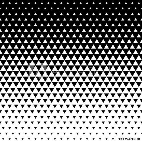 Vector Seamless White To Black Color Transition Triangle Halftone 500x500 Vector Seamless White To Black Color Transition Triangle Halftone