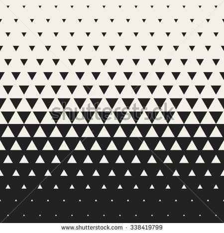 Vector Seamless Black And White Triangle Halftone Grid Gradient 450x468 Vector Seamless Black And White Triangle Halftone Grid Gradient