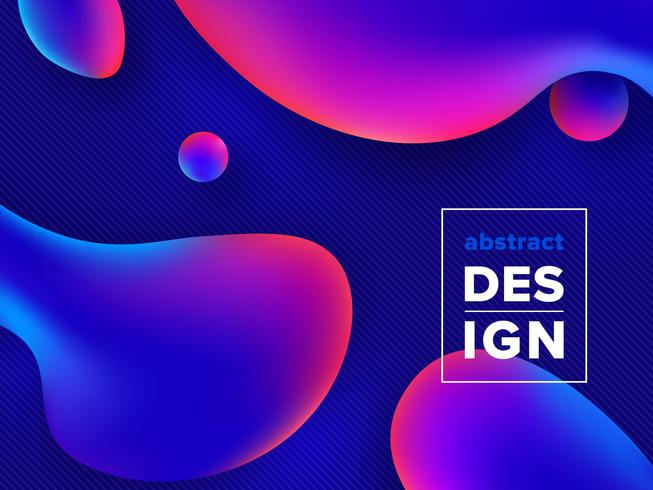 Colorful Liquid Gradient Shapes Vector Background 653x490 Colorful Liquid Gradient Shapes Vector Background