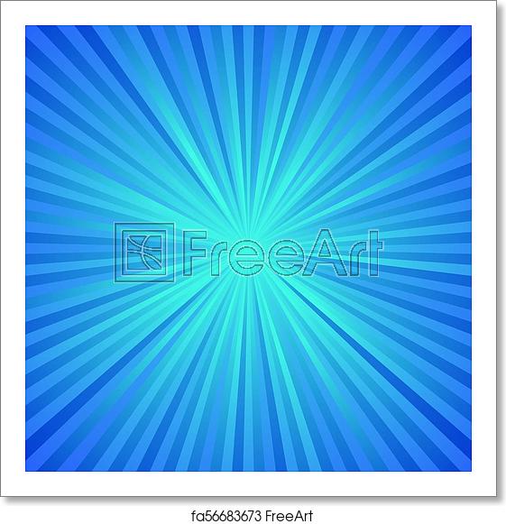 Free Art Print Of Blue Ray Burst Background 561x581 Free Art Print Of Blue Ray Burst Background