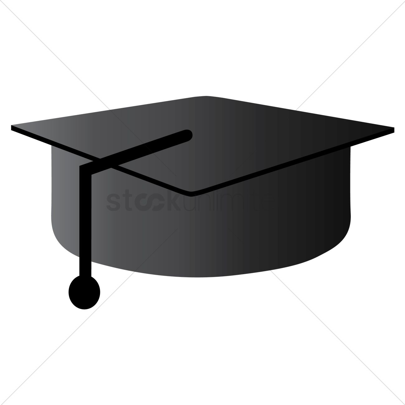Graduate Hat Vector Image 1300x1300 Graduate Hat Vector Image