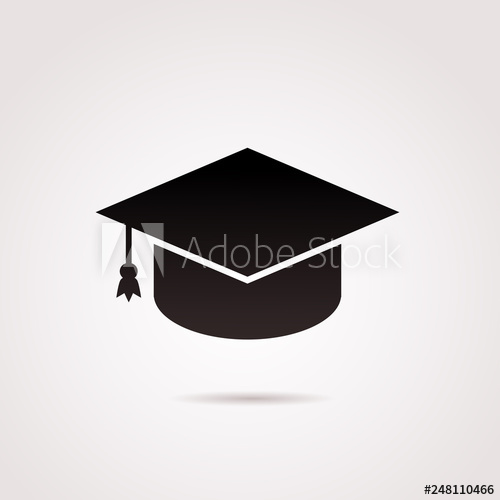 Student, Graduate Hat Vector Icon 500x500 Student, Graduate Hat Vector Icon