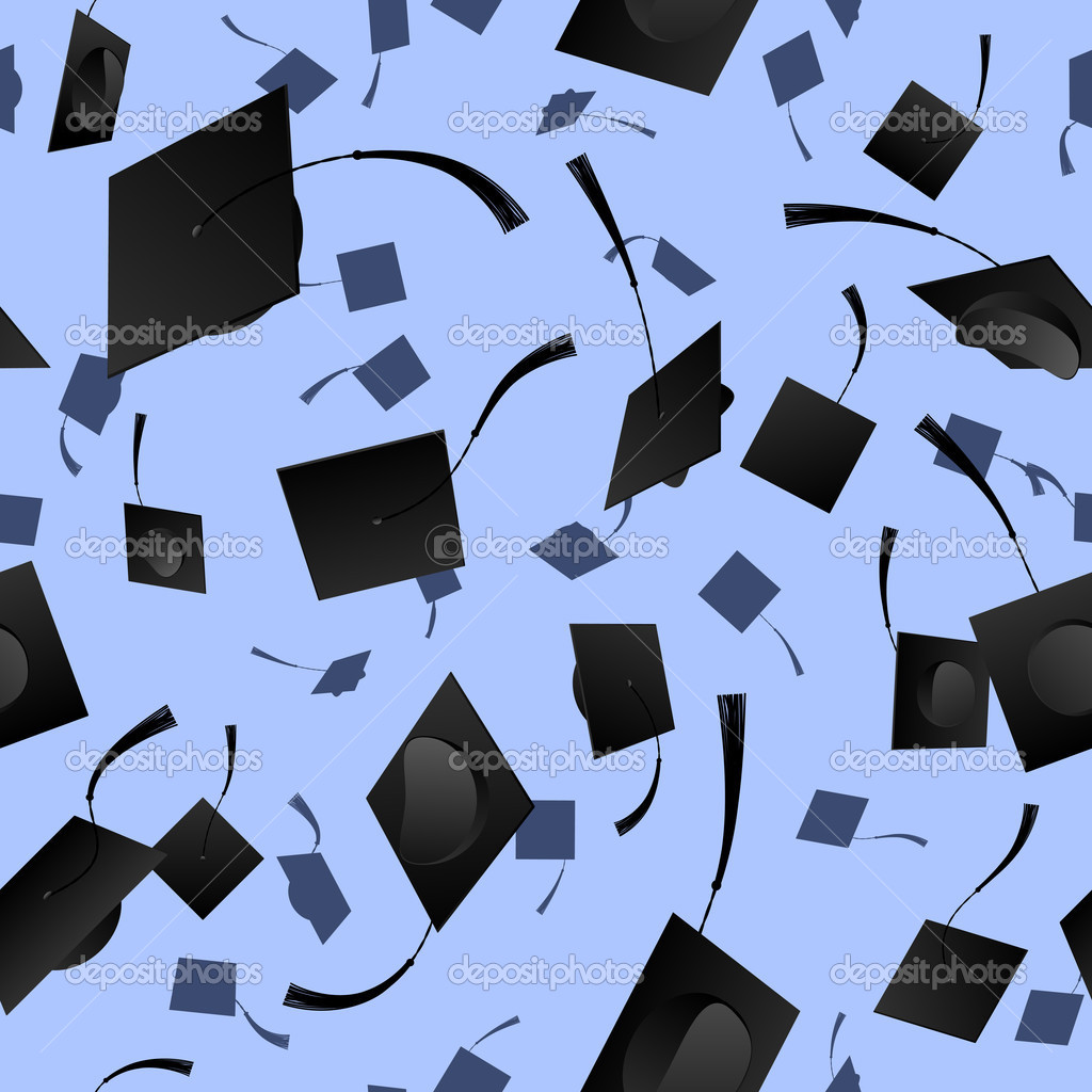 Graduation Background Vector