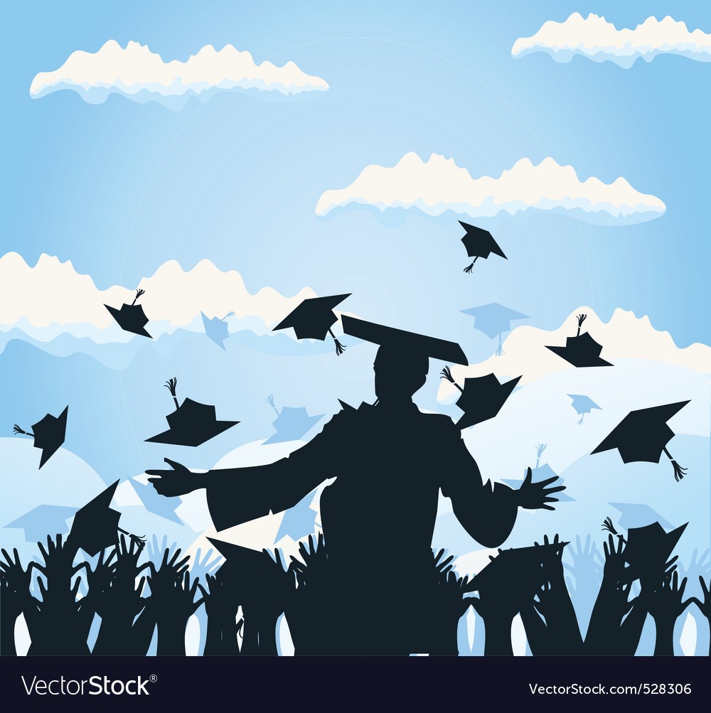 Graduation Background Vector at Vectorified.com | Collection of ...