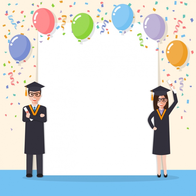 626x626 Graduation Background Design Vector Free Download