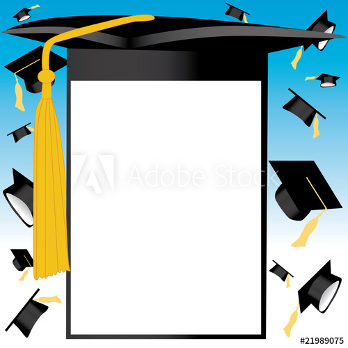 500x500 Graduation Background Vector