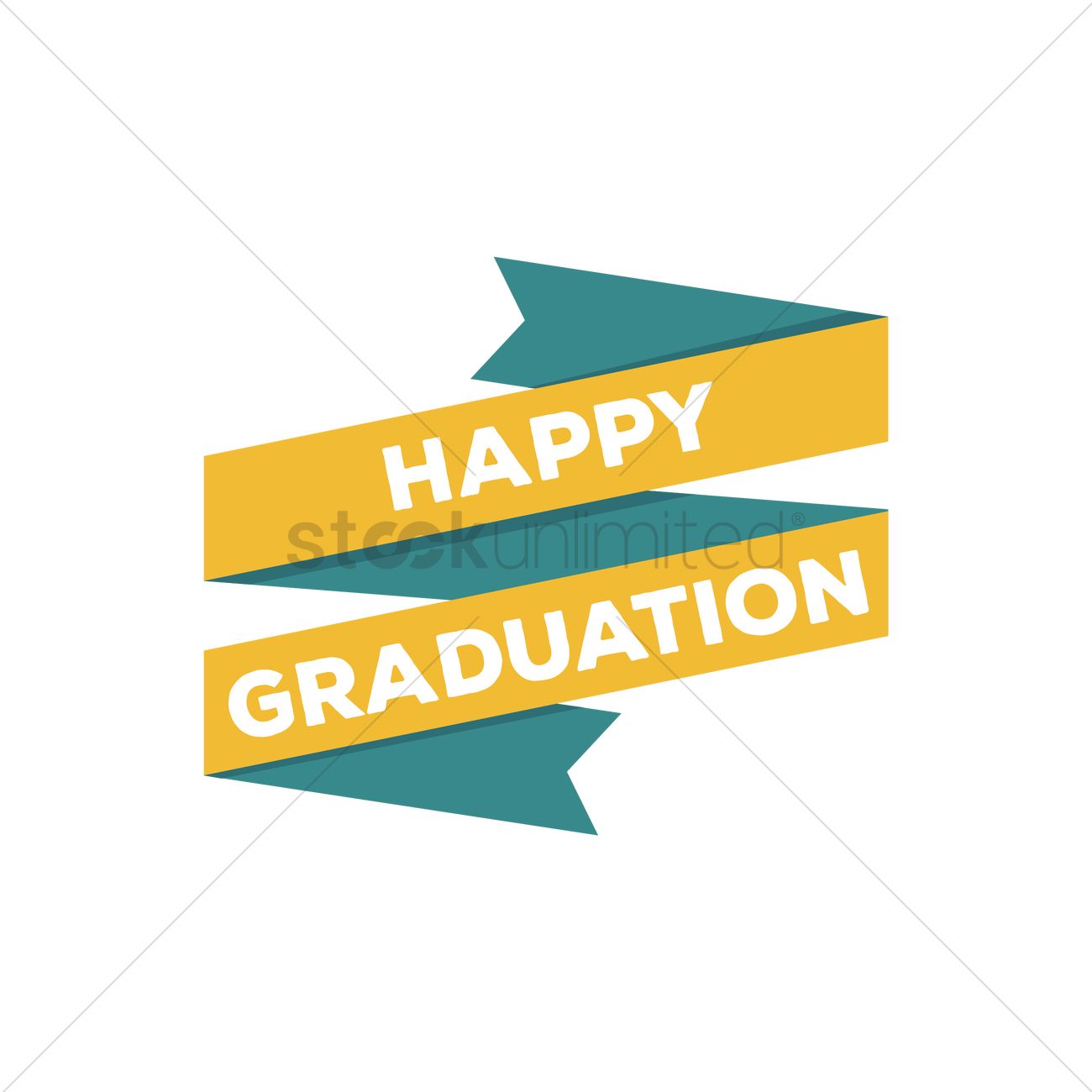 1300x1300 Free Happy Graduation Banner Vector Image