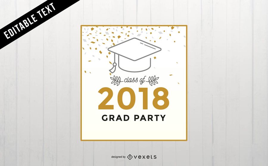 900x557 Graduation Party Banner Design