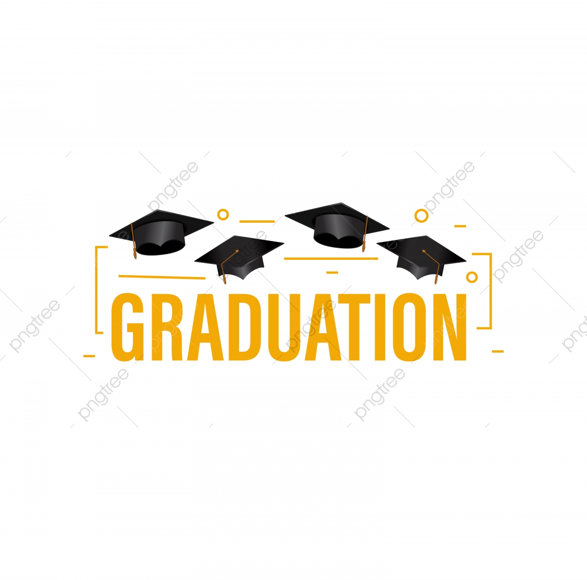 1200x1187 Education Concept Graduation Party Banner With Cap And Outline D