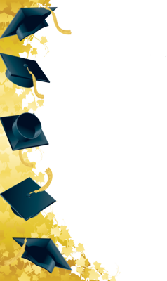 238x400 Graduation Clip Art Borders