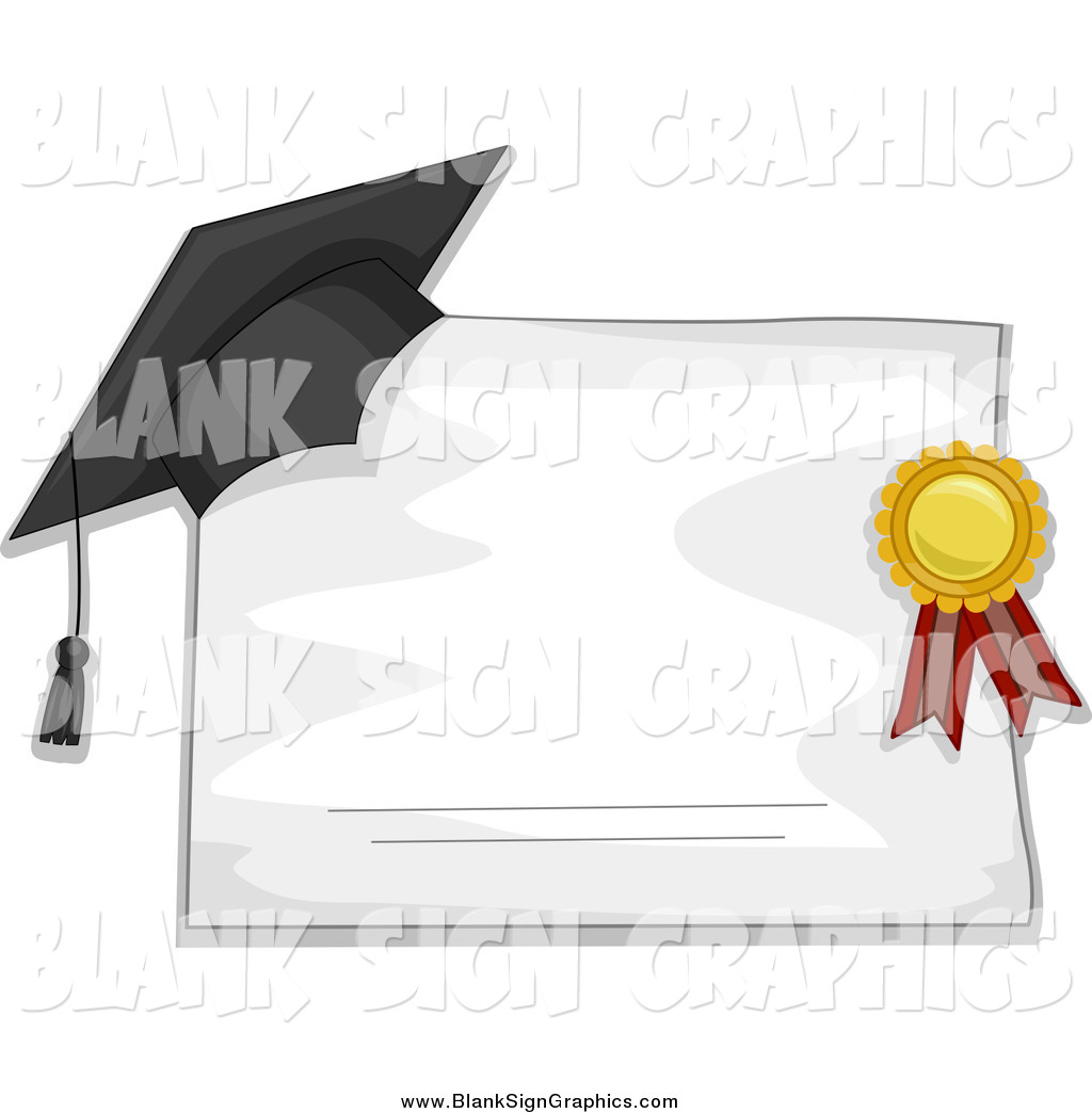 1024x1044 Vector Illustration Of A Graduation Cap And Ribbon Resting