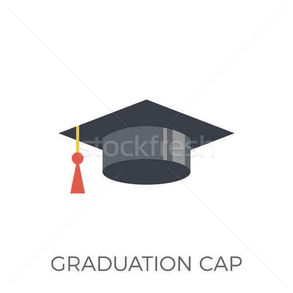 600x600 Graduation Cap Icon Vector Vector Illustration Oleksii Afanasiev
