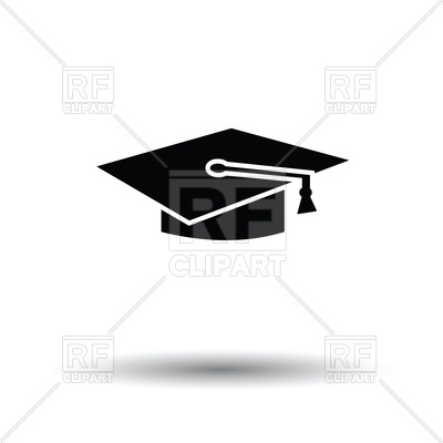 400x400 Graduation Cap Icon Vector Image Of Signs, Symbols, Maps Angelp