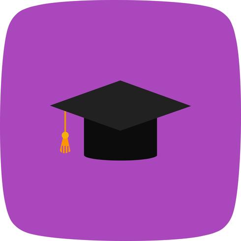 490x490 Vector Graduation Cap Icon