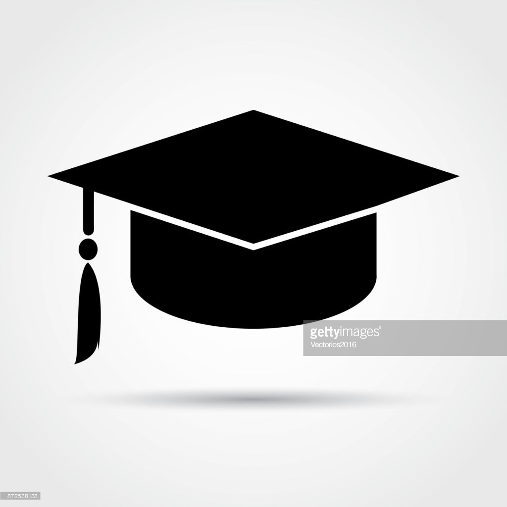 1024x1024 Graduation Cap Vector Icon