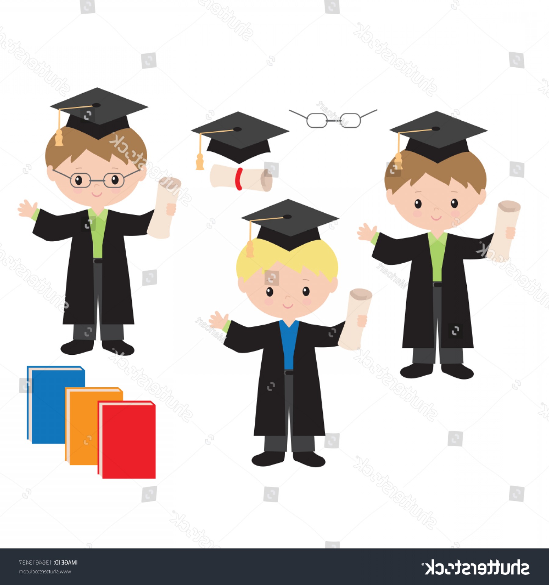 1800x1920 Graduation Cap Vector Illustration Clip Art Catchsplace