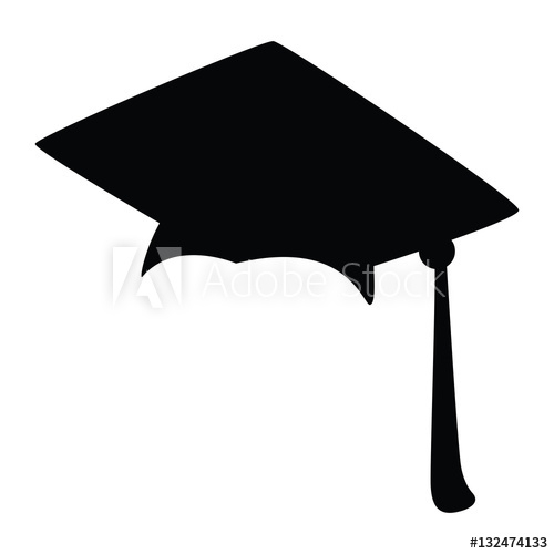 500x500 Great Graduation Cap Vector This Month Brepps Wallpaper