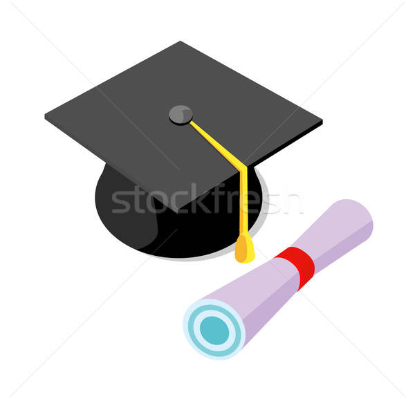 600x577 Vector Icon Graduation Cap Vector Illustration Sungjoong Kim