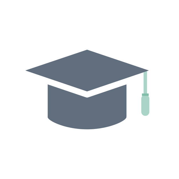 626x626 Graduation Hat Clipart Vector Free Download