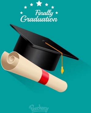 297x368 Graduation Hat Vector Free Vector Download